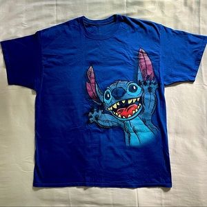 Disneyland Hanes Stitch Graphic Tee